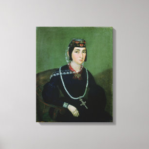 Impressão Em Tela Retrato da princesa Salome Chavchavadze