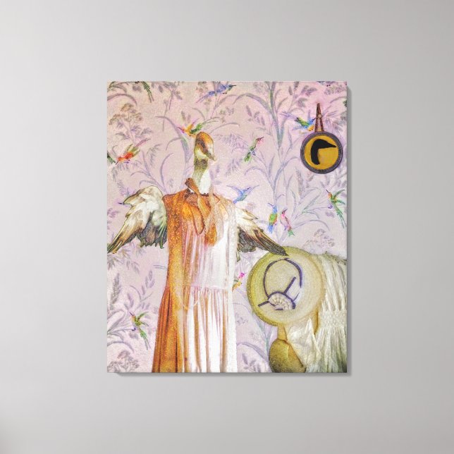 Impressão Em Tela Retrato da Sra. Smew (Frente)