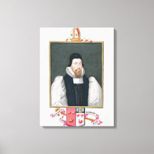 Impressão Em Tela Retrato de 1500-81) Bishop de Richard Cox (de Ely