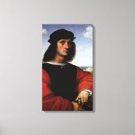 Impressão Em Tela Retrato de Agnolo Doni por Raphael Sanzio