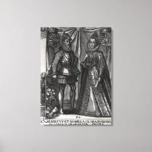 Impressão Em Tela Retrato de Albert, Archduke de Áustria