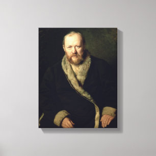 Impressão Em Tela Retrato de Aleksandr Ostrovsky 1871