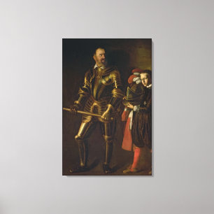 Impressão Em Tela Retrato de Alof de Wignacourt, mestre grande do th