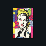 Impressão Em Tela Retrato de Arte Pop vibrante Retro-Wall Art<br><div class="desc">Elevem seu espaço com este vibrante retrato de pop, uma incrível mistura de design e talento moderno. Esta canvas estendida gerada por IA é uma adição perfeita a qualquer decoração de casa ou escritório, trazendo cores ousadas e uma composição viva para suas paredes. Ideal para fãs da cultura pop e...</div>