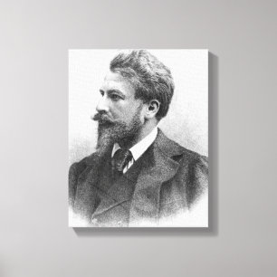 Impressão Em Tela Retrato de Arthur Schnitzler