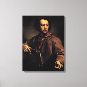 Impressão Em Tela Retrato de auto, 1773 (óleo no painel)