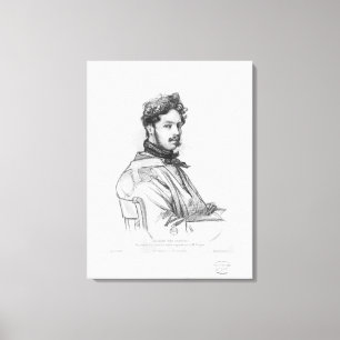 Impressão Em Tela Retrato de auto 2