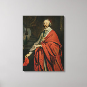 Impressão Em Tela Retrato de Cardinal de Richelieu