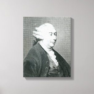 Impressão Em Tela Retrato de David Hume