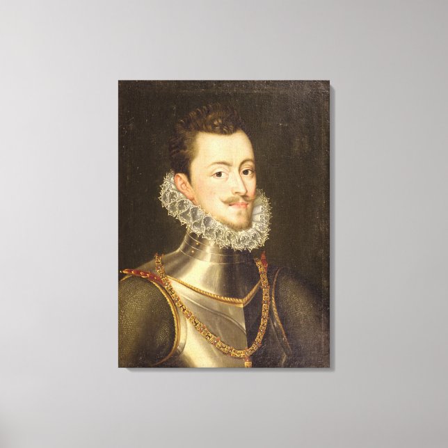 Impressão Em Tela Retrato de Don John da Áustria (Frente)