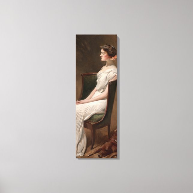 Impressão Em Tela Retrato de Dorothy Quincy Roosevelt Sra. Lang (Frente)