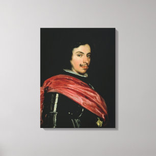 Impressão Em Tela Retrato de Francesco I d'Este 1639