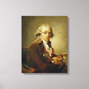 Impressão Em Tela Retrato de Francois-Andre Vincent