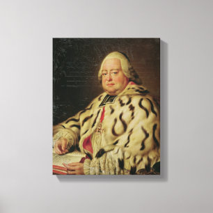 Impressão Em Tela Retrato de Francois-Camilo de Lorena c.1769
