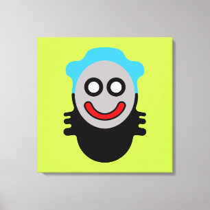 Impressão Em Tela Retrato de Futz-Tamago Clupkitz