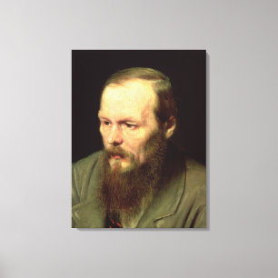 Impressão Em Tela Retrato de Fyodor Dostoyevsky 1872