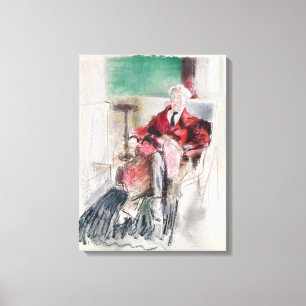 Impressão Em Tela Retrato de George Moore c.1920