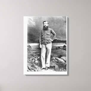 Impressão Em Tela Retrato de John Hanning Speke