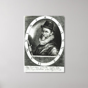 Impressão Em Tela Retrato de John Hawkins