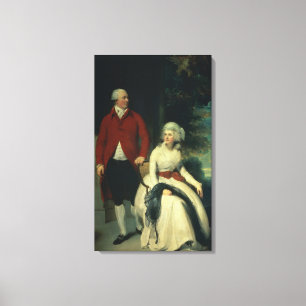 Impressão Em Tela Retrato de John Julius Angerstein (1735-1823) e