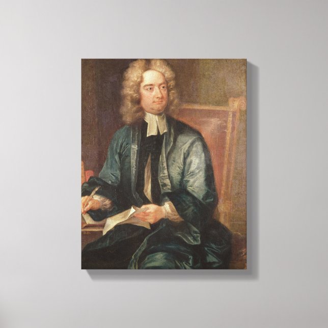 Impressão Em Tela Retrato de Jonathan Swift c.1718 (Frente)