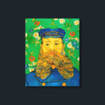 Impressão Em Tela Retrato de Joseph Roulin | Vincent van Gogh<br><div class="desc">A série de retratos de Joseph Roulin, o carteiro em Arles, de Vincent van Gogh, é uma homenagem sincera ao seu amigo próximo e confiante. Pintos entre 1888 e 1889, as obras exibiram o estilo Poste-impressionista de Van Gogh, com cores ousadas, pinceladas dinâmicas e caráter expressivo. Cada retrato reflete a...</div>