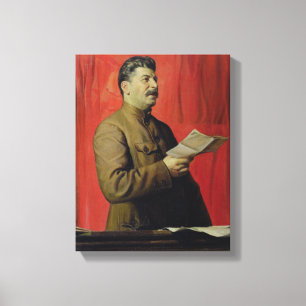 Impressão Em Tela Retrato de Josif Stalin, 1933