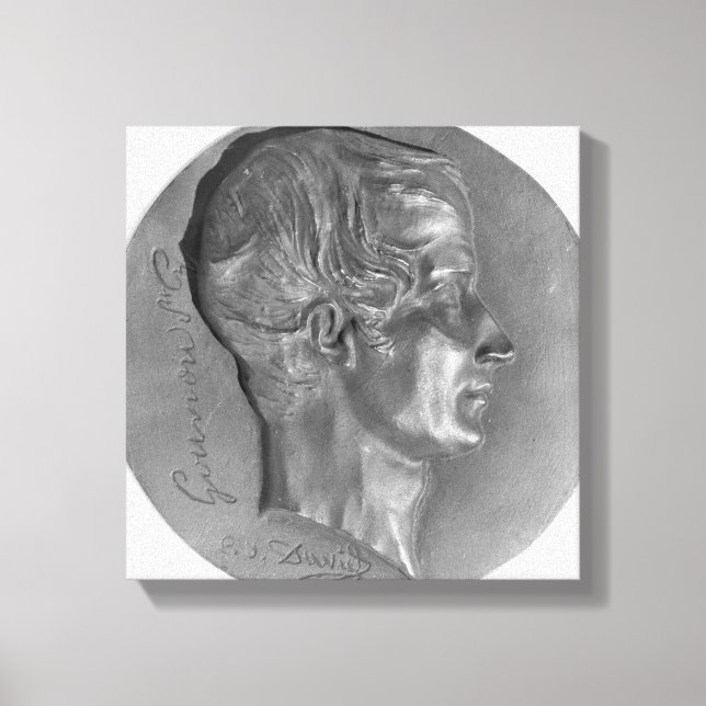 Impressão Em Tela Retrato de Laurent de Gouvion Santo-Cyr (Frente)