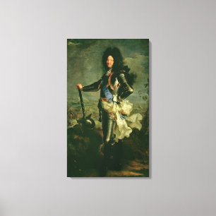 Impressão Em Tela Retrato de Louis XIV