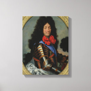 Impressão Em Tela Retrato de Louis XIV
