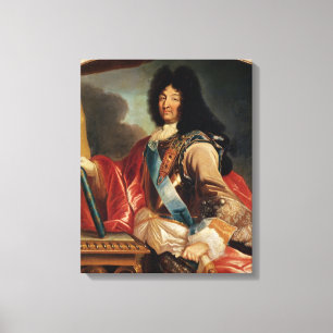 Impressão Em Tela Retrato de Louis XIV