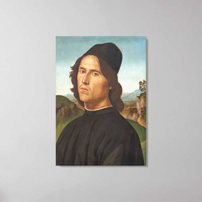 Impressão Em Tela Retrato de Marianito Goya, neto do artista (Frente)