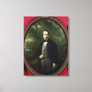 Impressão Em Tela Retrato de Napoleon III c.1857
