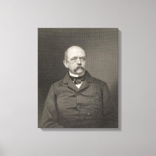 Impressão Em Tela Retrato de Otto von Bismarck