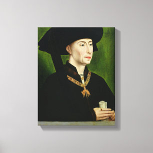 Impressão Em Tela Retrato de Philippe le Bon Duc de Bourgogne