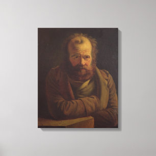 Impressão Em Tela Retrato de Pierre Joseph Proudhon