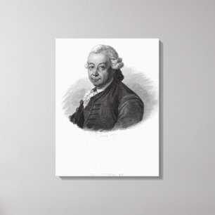 Impressão Em Tela Retrato de Pierre Poivre