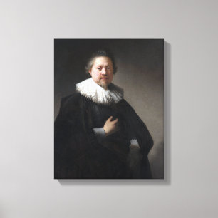 Impressão Em Tela Retrato de Rembrandt de um homem