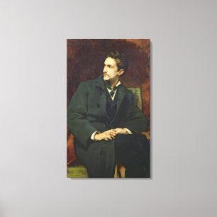 Impressão Em Tela Retrato de Robert