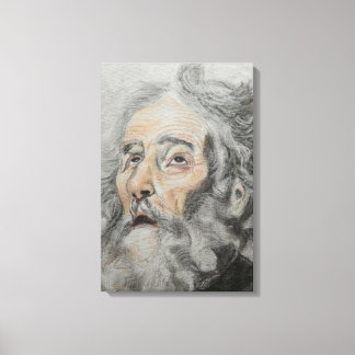 Impressão Em Tela Retrato de São José