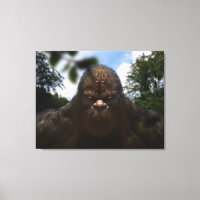 RETRATO DE SASQUATCH DE PÉ GRANDE