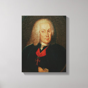 Impressão Em Tela Retrato de Sebasiao Jose de Carvalho
