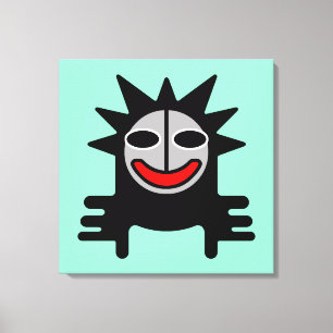 Impressão Em Tela Retrato de Slappy-Denka Clupkitz