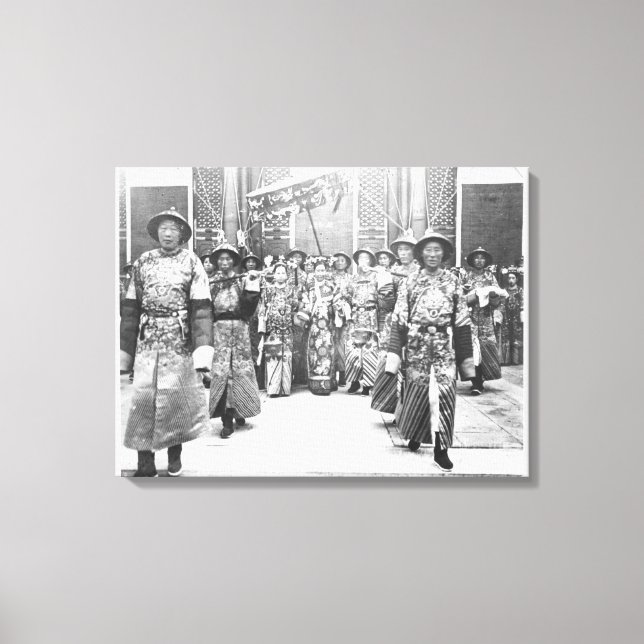 Impressão Em Tela Retrato de Tz'U-Hsi (1835-1908) Empress Dowager o (Frente)