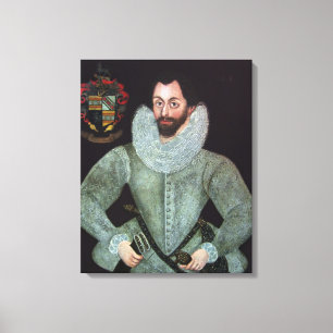 Impressão Em Tela Retrato de um cavalheiro da família c1600 do
