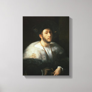 Impressão Em Tela Retrato de um homem, possivelmente Cesare Borgia