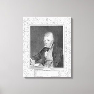 Impressão Em Tela Retrato de Walter Scott