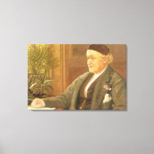 Impressão Em Tela Retrato de William Bell Scott (1811-90), 1886 (oi