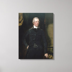 Impressão Em Tela Retrato de William Pitt o mais novo