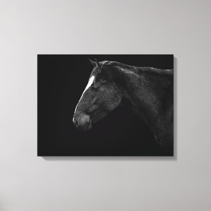Impressão Em Tela Retrato do cavalo